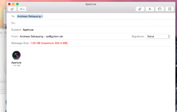 Eine App zu verschicken ist ein ziemlicher Aufwand. (Screenshot: Golem.de)